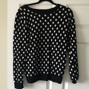 41 Hawthorne Polka Dot Sweater
